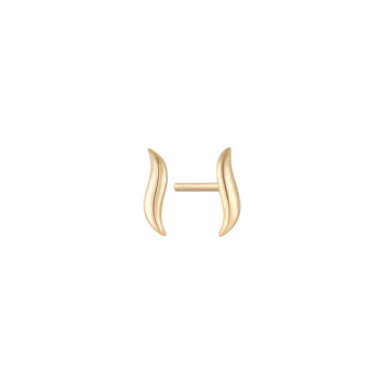 Ørestikker i 14 karat guld – Støvring Design