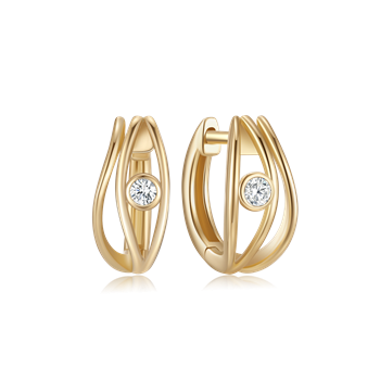 Creoler i 14 karat guld – Støvring Design
