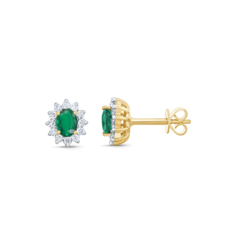 Ørestikker i 14 karat guld – Støvring Design