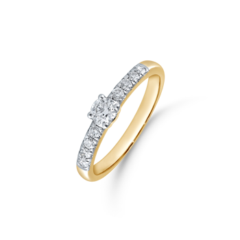 Ring i 14 karat guld – Støvring Design