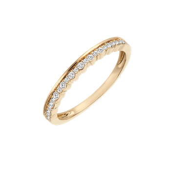 Ring i 14 karat guld – Støvring Design