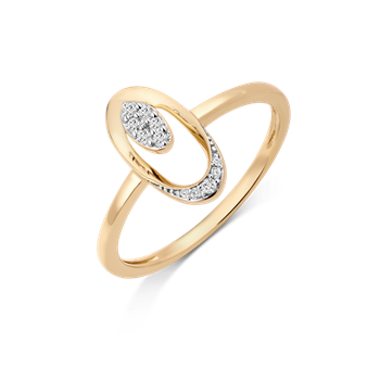 Ring i 14 karat guld – Støvring Design