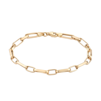 14 karat mode guldarmbånd, 19 cm