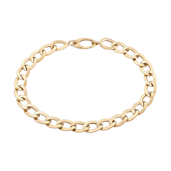 Armbånd i 14 karat guld, 19 cm – Støvring Design