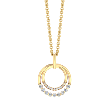 Halskæde i 14 karat guld, 45 cm – Støvring Design