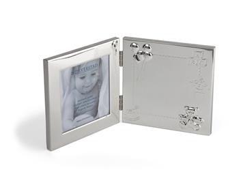 Noa Kids fotoramme Happy Baby 10x10 sølvplet/lakeret