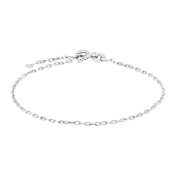 Armbånd i rhodineret sterling sølv fra Siersbøl – forhandlet hos Houmann.dk