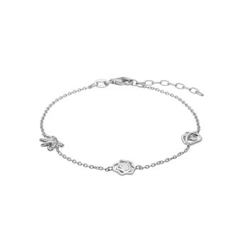 Nordahl rhd. sølv armbånd BLOSSOM52