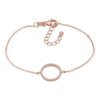 Rosaforgyldt armbånd ANNANOR, fra Joanli Nor