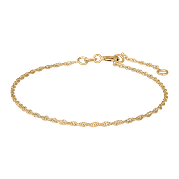 Armbånd i 9 karat guld fra Siersbøl – forhandlet hos Houmann.dk