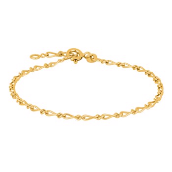 Armbånd i 9 karat guld fra Siersbøl – forhandlet hos Houmann.dk