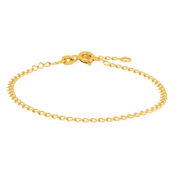 Armbånd i 9 karat guld fra Siersbøl – forhandlet hos Houmann.dk