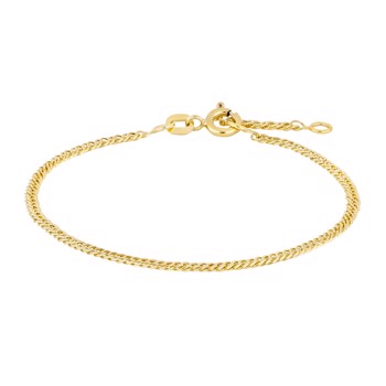 Armbånd i 9 karat guld fra Siersbøl – forhandlet hos Houmann.dk