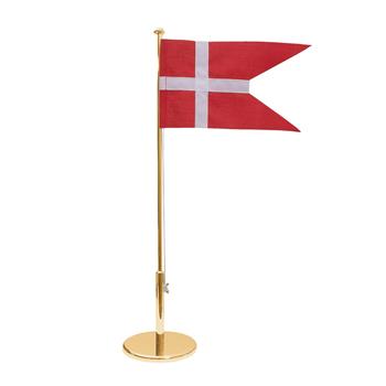 Noa Kids forgyldt flagstang uden motiver, 40 cm