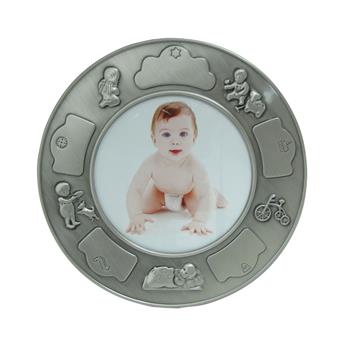 Noa Kids fortinnet fotoramme (rund) med drenge