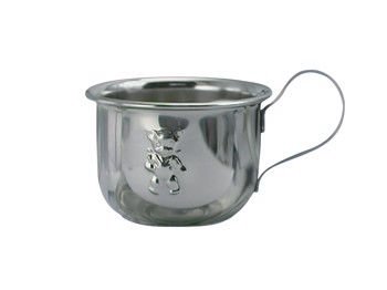 Noa Kids rustfrit stål krus med bamse 5cm