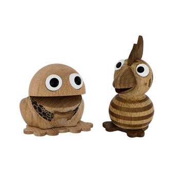 Nordahl træfigur-Kaj & Andrea sæt, fra Noa Kids