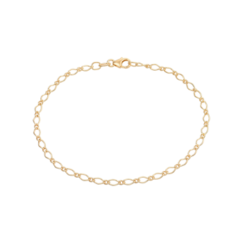Armbånd i forgyldt sølv, 21 cm – Støvring Design