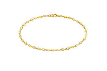 Armbånd i forgyldt sølv med stjerne – Støvring Design