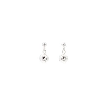 L&G ørehænger sølv kugle 6,5mm