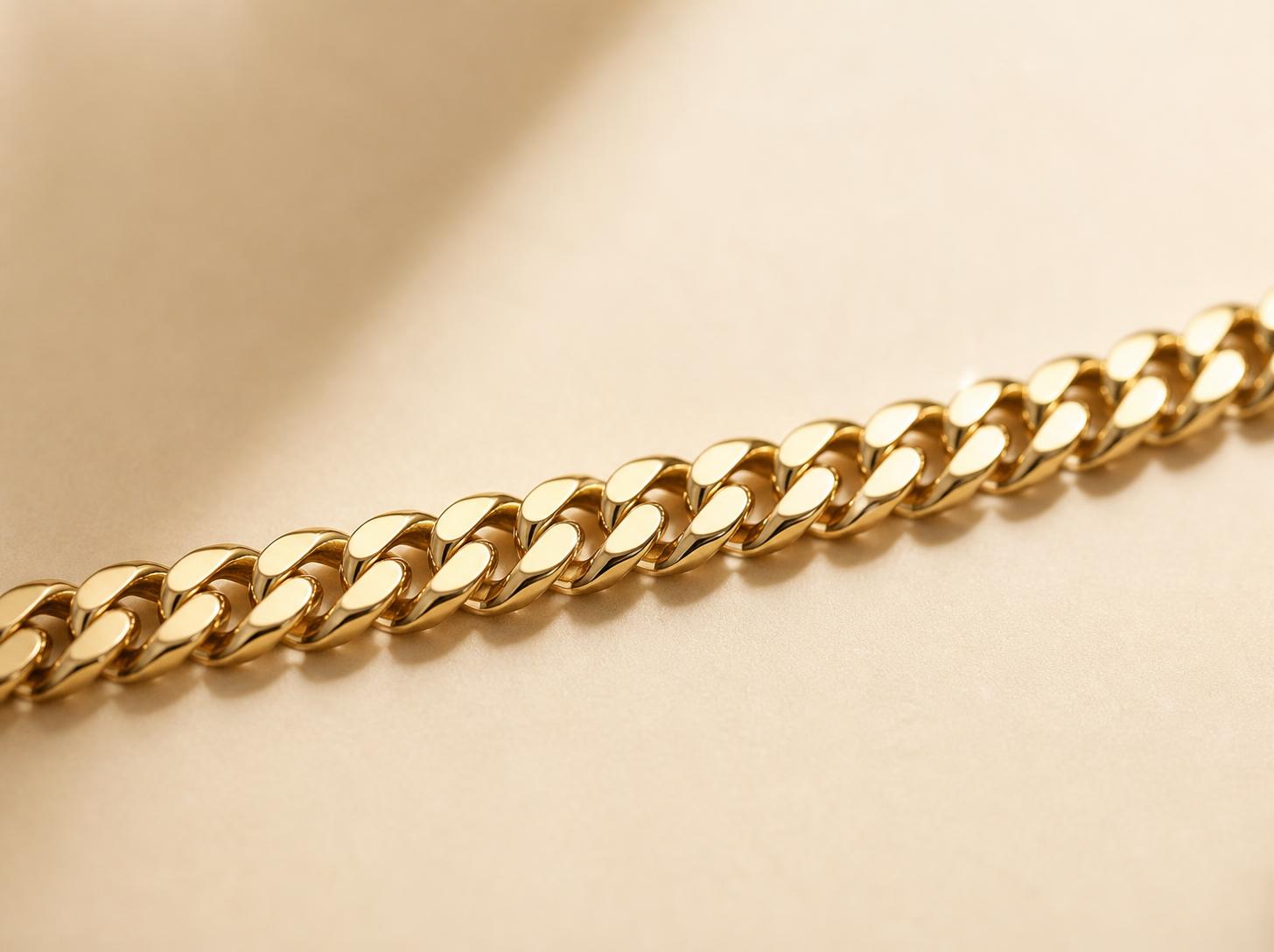 BNH panserkæde armbånd