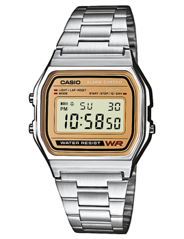 Casio Classic A158WEA-9EF ur i rustfrit stål