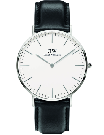 Daniel Wellington Classic Sheffield herreur med brun kalvelæderrem
