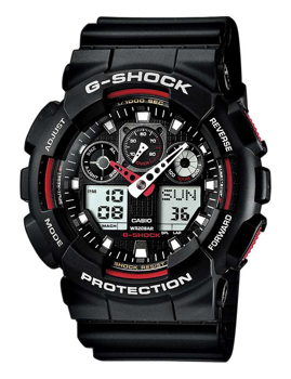 Casio G-Shock GA-100-1A4ER herreur i resin med rem