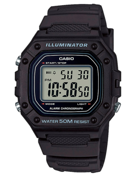 Hos Houmann.dk har vi Casio model W-218H-1AVEF til markedets bedste priser