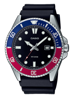 Hos Houmann.dk har vi Casio model MDV-107-1A3VEF til markedets bedste priser