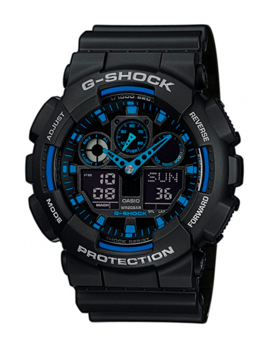 Casio G-Shock GA-100-1A2ER herreur i resin med rem