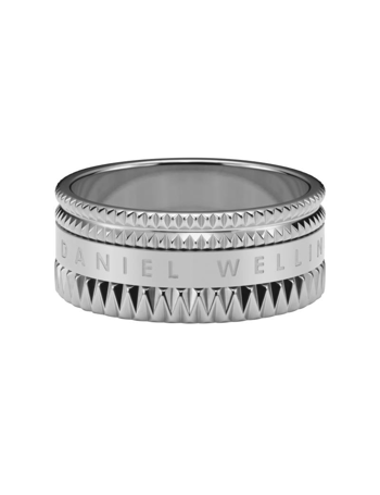 Daniel Wellington Elevation ring i rustfrit stål (316L), sølvfarvet