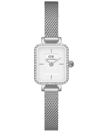 Daniel Wellington Quadro Mini Lumine Bezel Silver dameur