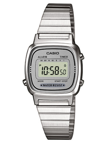 Casio Collection LA670WEA-7EF ur i rustfrit stål