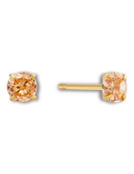 Mockberg Jolie Gold Med. Stud Champagne Ørering - Mockberg hos Houmann.dk