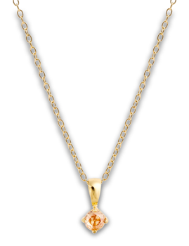 Mockberg Jolie Gold Necklace Champagne Halskæde - Mockberg hos Houmann.dk
