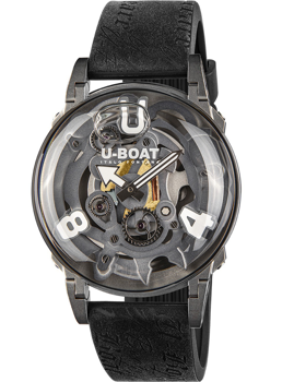 U-Boat 3354 Herre ur U-65 Capsoil 44mm SS White 5ATM armbåndsur