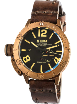 U-Boat 8486 Sommerso bronze Automatic Herre ur 46mm 300M armbåndsur