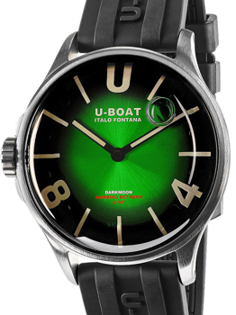 U-Boat 9502/A Darkmoon Green SS Soleil Herre ur Capsoil 40mm 5ATM armbåndsur