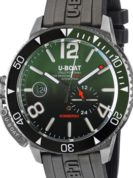 U-Boat 9520 Sommerso Automatic Herre ur 46mm 30ATM armbåndsur