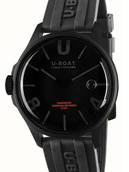 U-Boat 9545 Darkmoon Black PVD Herre ur Capsoil 40mm 5ATM armbåndsur