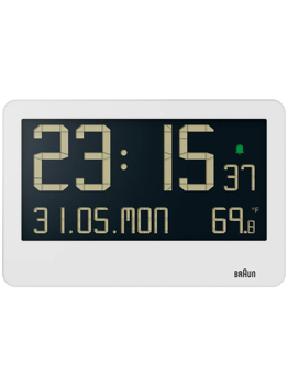 Braun BC14 vægur 261 mm sort/beige