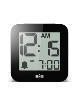 Braun BC25WP-DCF digitalt vækkeur 78 mm i hvid