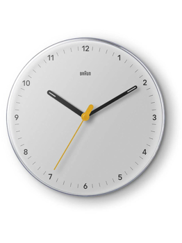 Braun BC26 vægur radio 230 mm i hvid