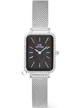 Daniel Wellington DW00100747 Dame Ur Quadro Charm Bezel 26mm 3ATM armbåndsur