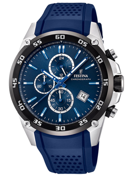 Festina F20330/2 Herre Ur The Originals Chronograph 47mm 10 ATM Armbåndsur