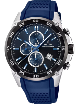 Festina F20330/A Herre Ur The Originals Chronograph 47mm 10ATM Armbåndsur