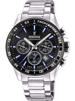 Festina F20560/5 Timeless Chronograph Herre Ur 45mm 10ATM Armbåndsur