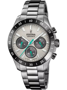 Festina F20703/1 Unisex Chronograph Ceramic 39mm 10ATM Armbåndsur